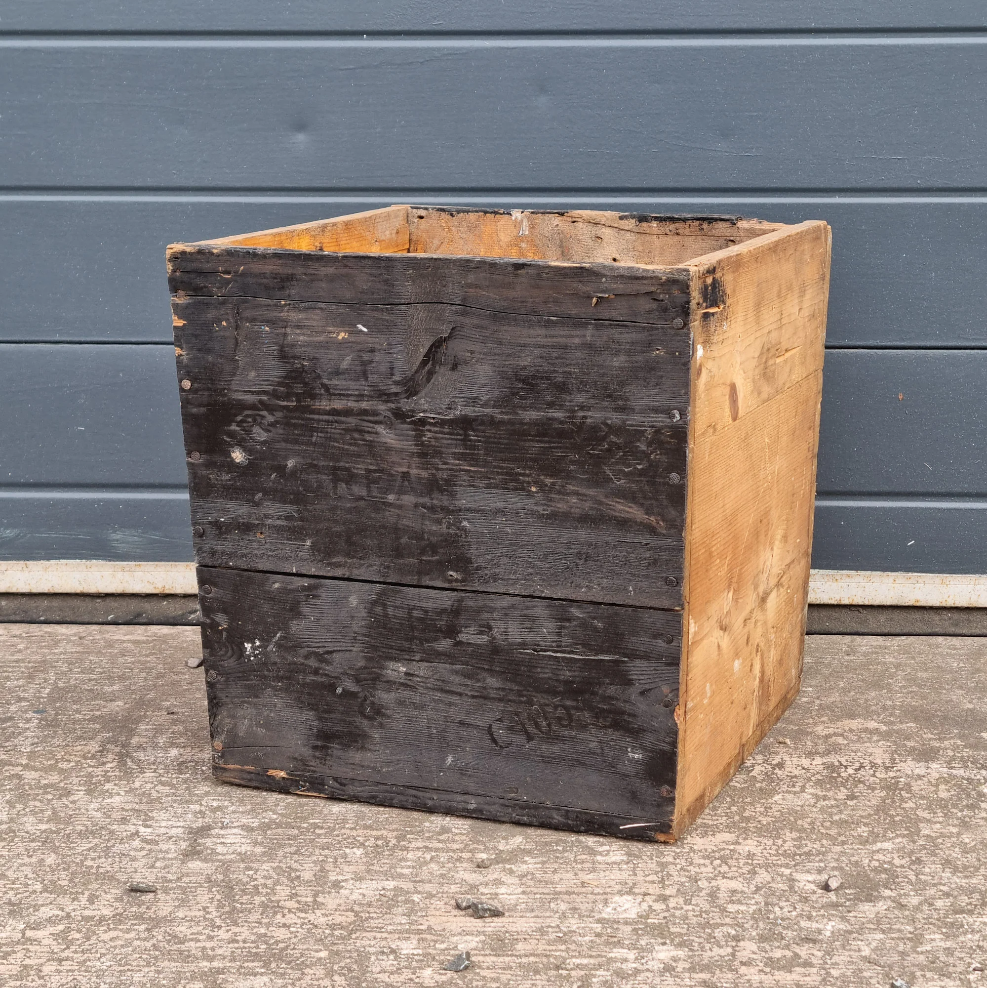 Antique Butter Storage Box