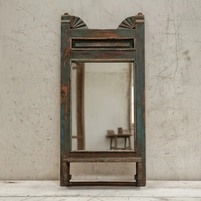 Vintage Art Deco Wall Mirror