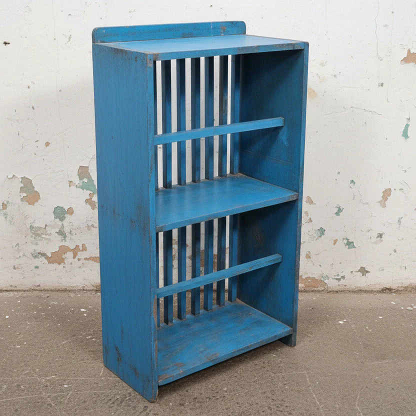 Vintage Blue Storage Unit